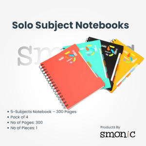 Solo Subject Notebooks