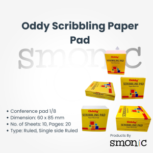 Oddy Scribbling Paper Pad