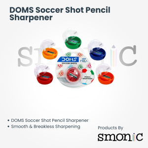 Doms Soccer Shot Pencil Sharpener