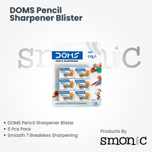 Doms Pencil Sharpener Blister