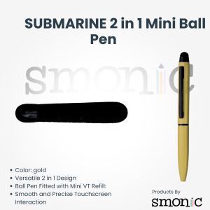 Submarine 2 In 1 Mini Ball Pen
