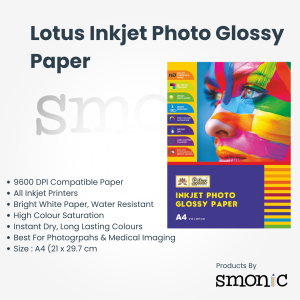 Lotus Inkjet Photo Glossy Paper