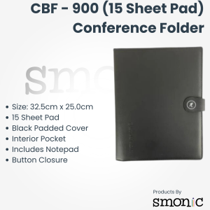 Cbf - 900 (15 Sheet Pad) Conference Folder