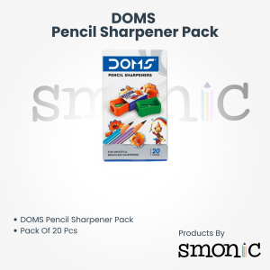 Doms Pencil Sharpener Pack