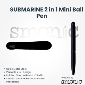 Submarine 2 In 1 Mini Ball Pen