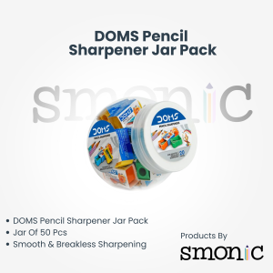 Doms Pencil Sharpener Jar Pack