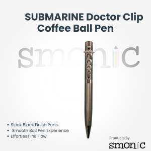 Submarine Doctor Clip Coffee Ball Pen