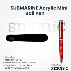 Submarine Acrylic Mini Ball Pen