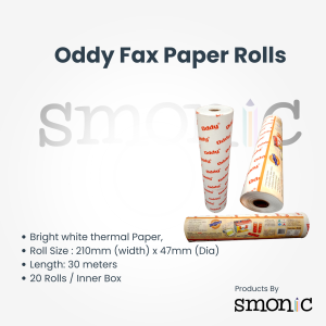 Oddy Fax Paper Rolls