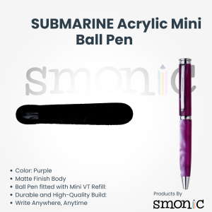Submarine Acrylic Mini Ball Pen