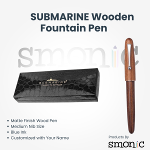 Submarine Wooden Fountain Pen