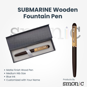 Submarine Wooden Fountain Pen