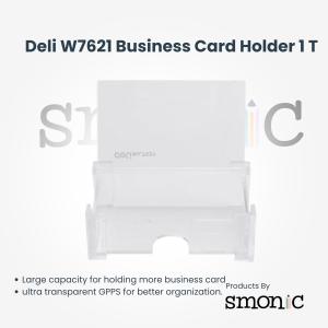 Deli W7621 Business Card Holder 1 T