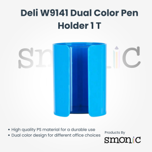 Deli W9141 Dual Color Pen Holder 1 T