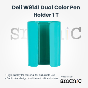Deli W9141 Dual Color Pen Holder 1 T