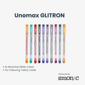 Unomax Glitron (Set Of 10 Pen)
