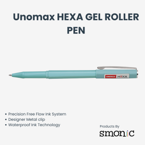 Unomax Hexa Gel Roller Pen