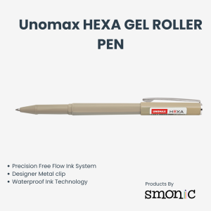 Unomax Hexa Gel Roller Pen