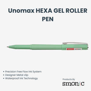 Unomax Hexa Gel Roller Pen