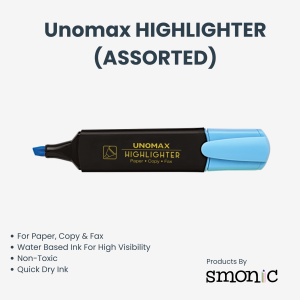 Unomax Highlighter (Assorted)
