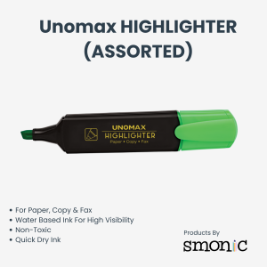 Unomax Highlighter (Assorted)