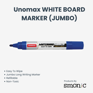 Unomax White Board Marker (Jumbo)