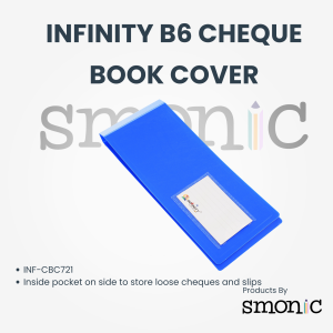 Infinity B6 Cheque Book Cover