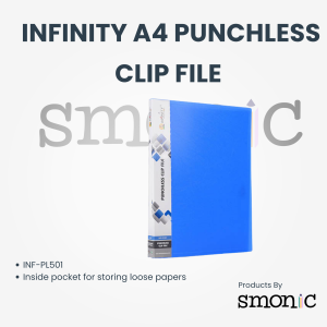 Infinity A4 Punchless Clip File