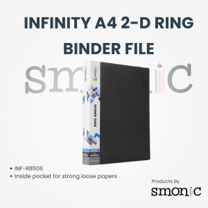 Infinity A4 2-D Ring Binder File