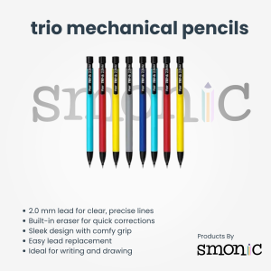 Trio Mechanical Pencils