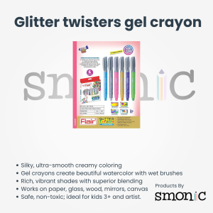 Glitter Twisters Gel Crayon
