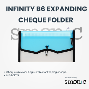 Infinity B6 Expanding Cheque Folder