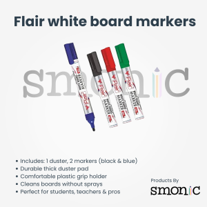 Flair White Board Markers