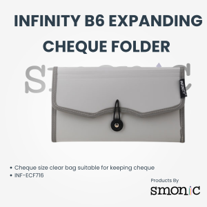 Infinity B6 Expanding Cheque Folder
