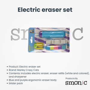 Electric eraser set
