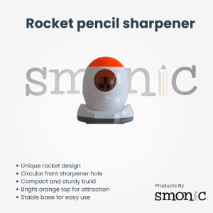 Rocket pencil sharpener