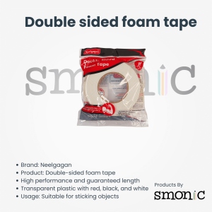 Double sided foam tape